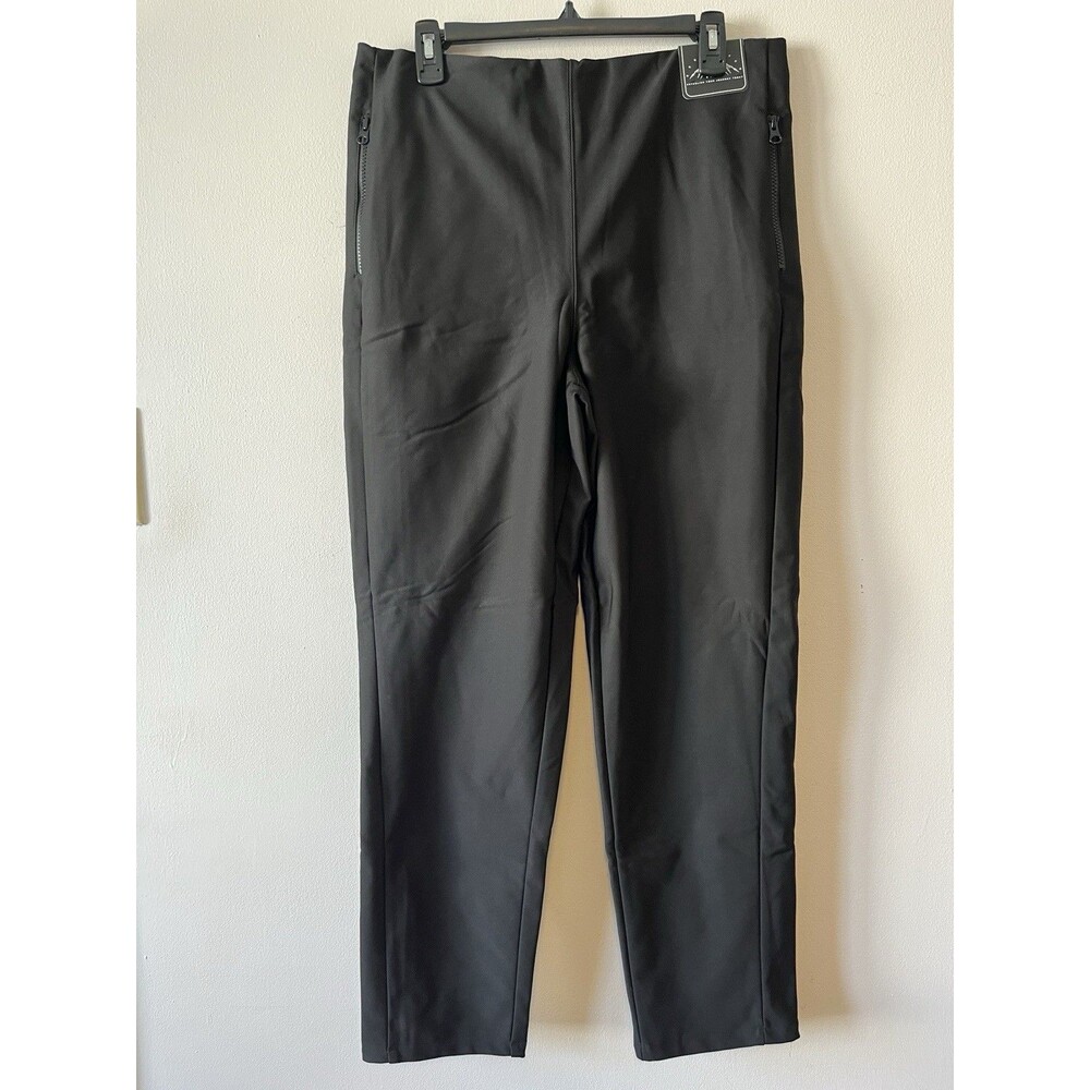 HFX Women’s Winter Tech Pants XL Black Fleece Lined High Rise NWT